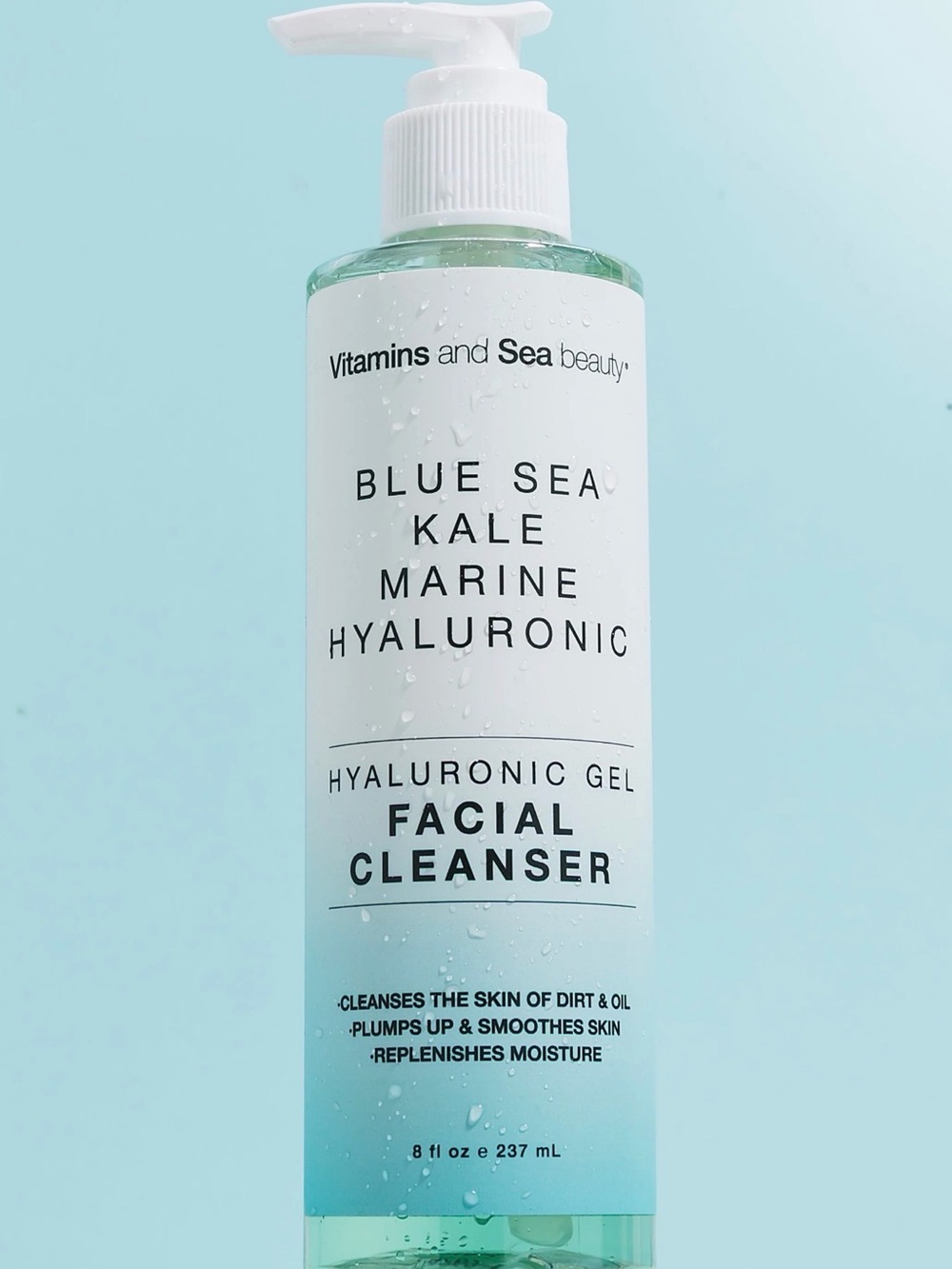 Vitamins and Sea Beauty Blue Sea Kale Marine Hyaluronic Facial Cleanser -
